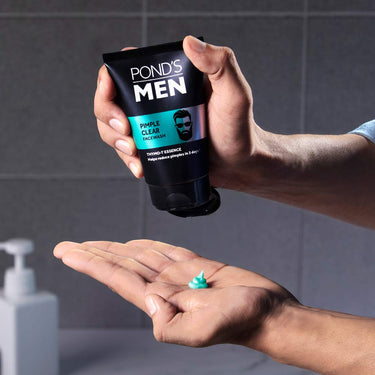 Pond's  Men Pimple Clear Facewash, 100 g & Pears Naturale Nourishing Coconut Water Bodywash, 250 ml